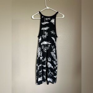 Black and white dress